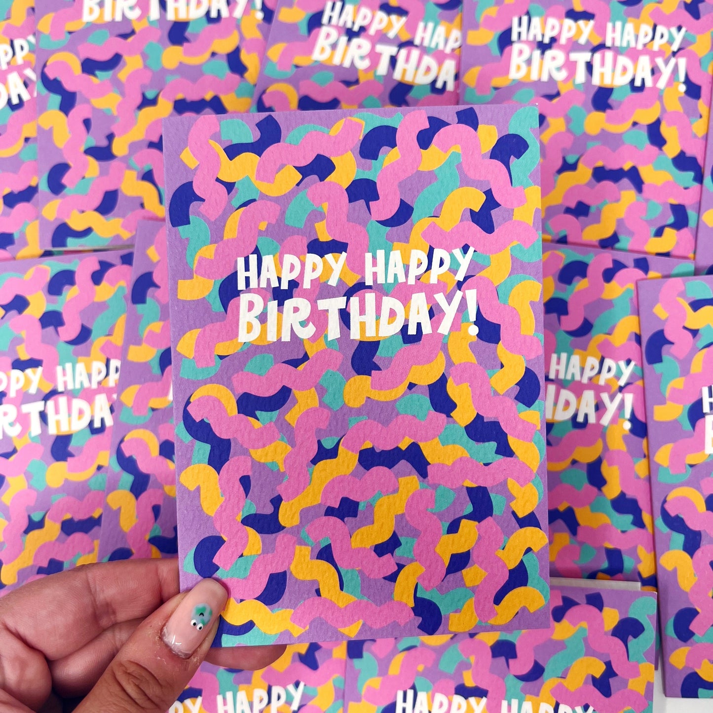 Happy Happy Birthday Card