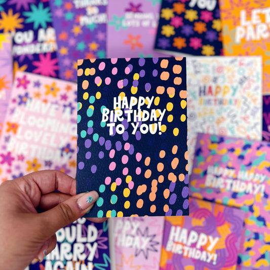 Happy Birthday To You Card