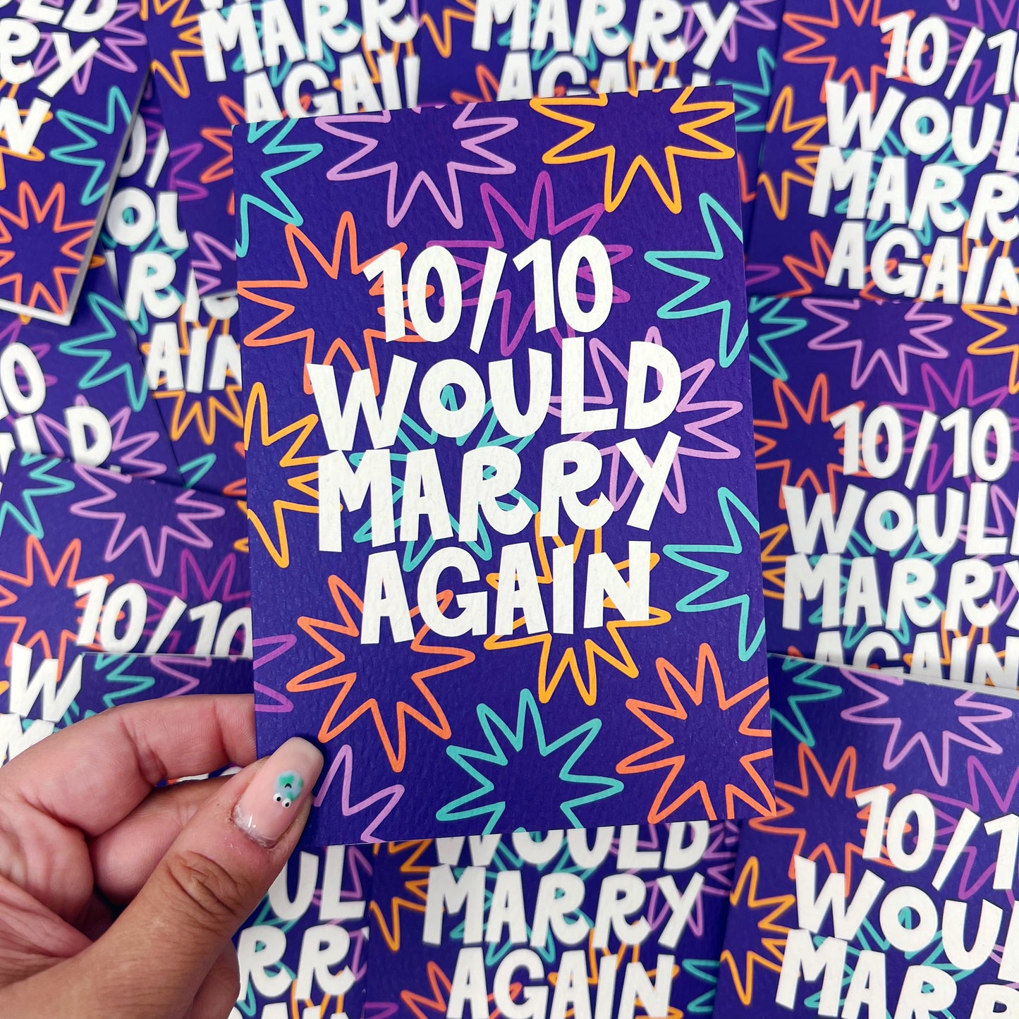 10/10 Would Marry Again Card