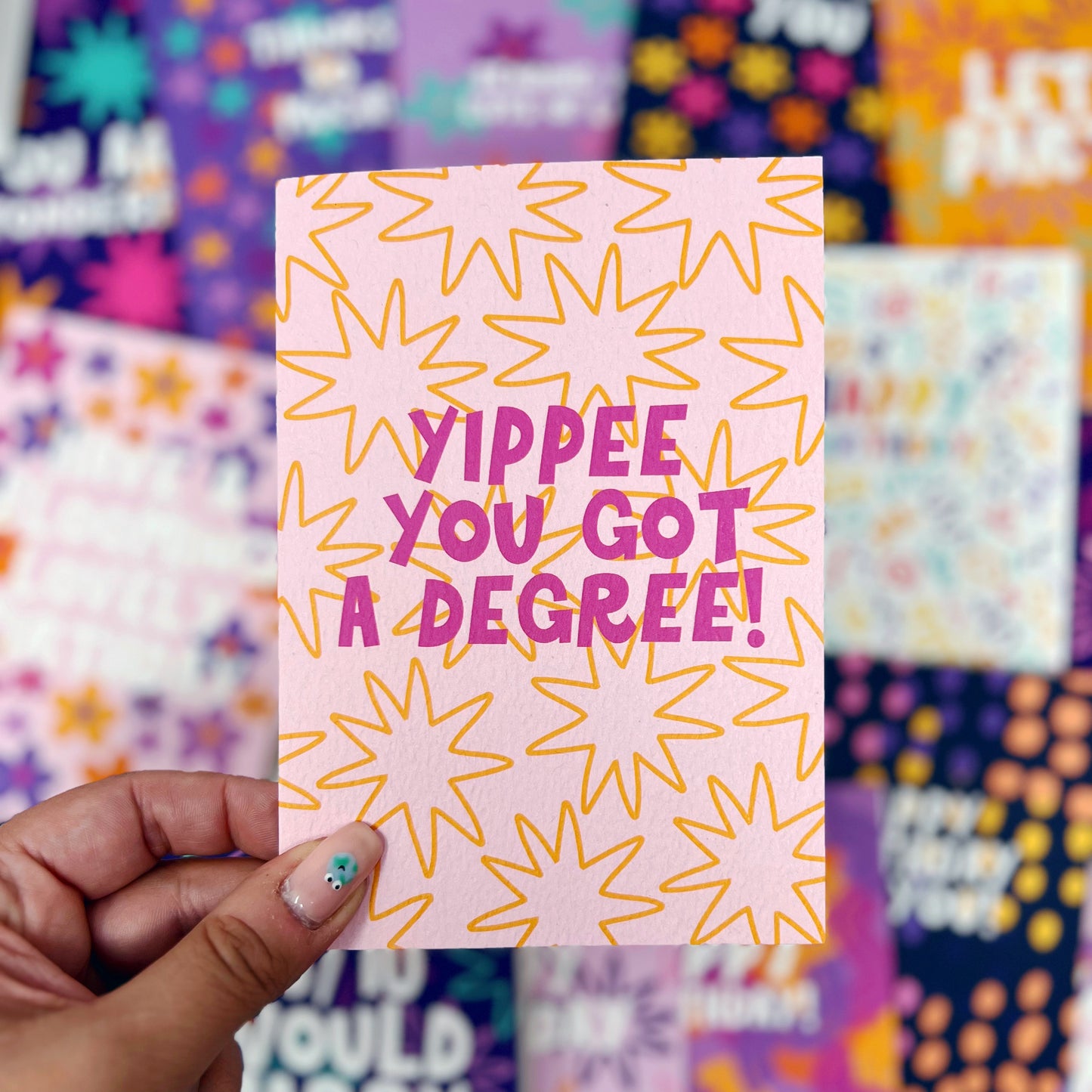 Yippee You Got A Degree Card
