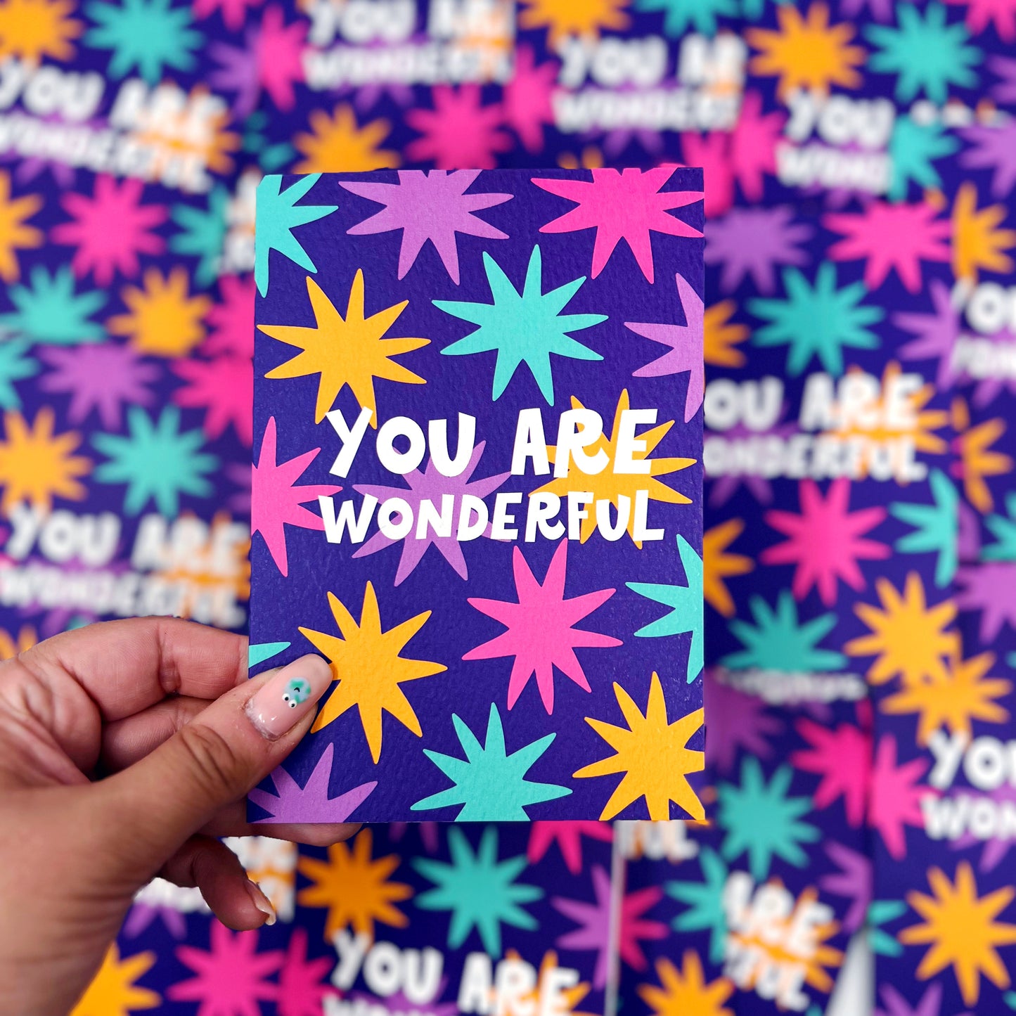 You Are Wonderful Card