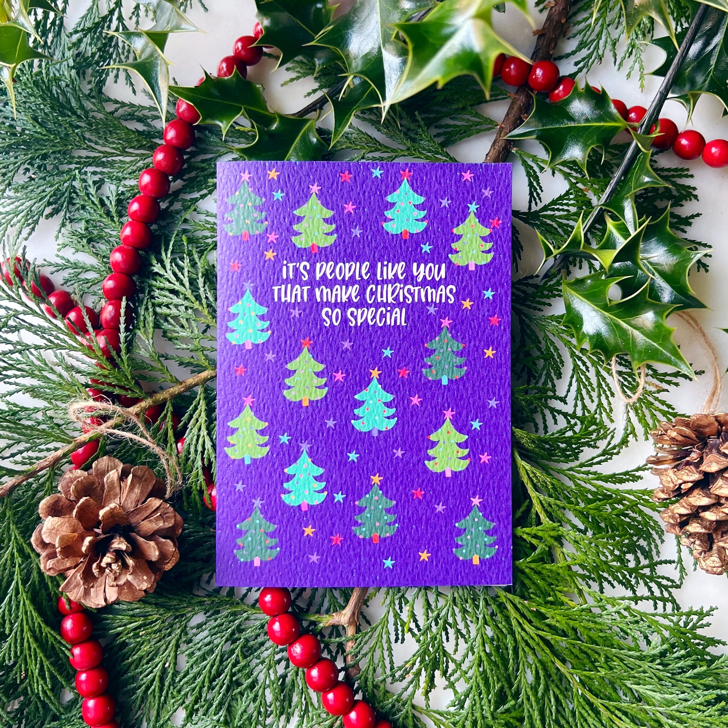 Christmas 'It's People Like You Who Make Christmas So Special' Card