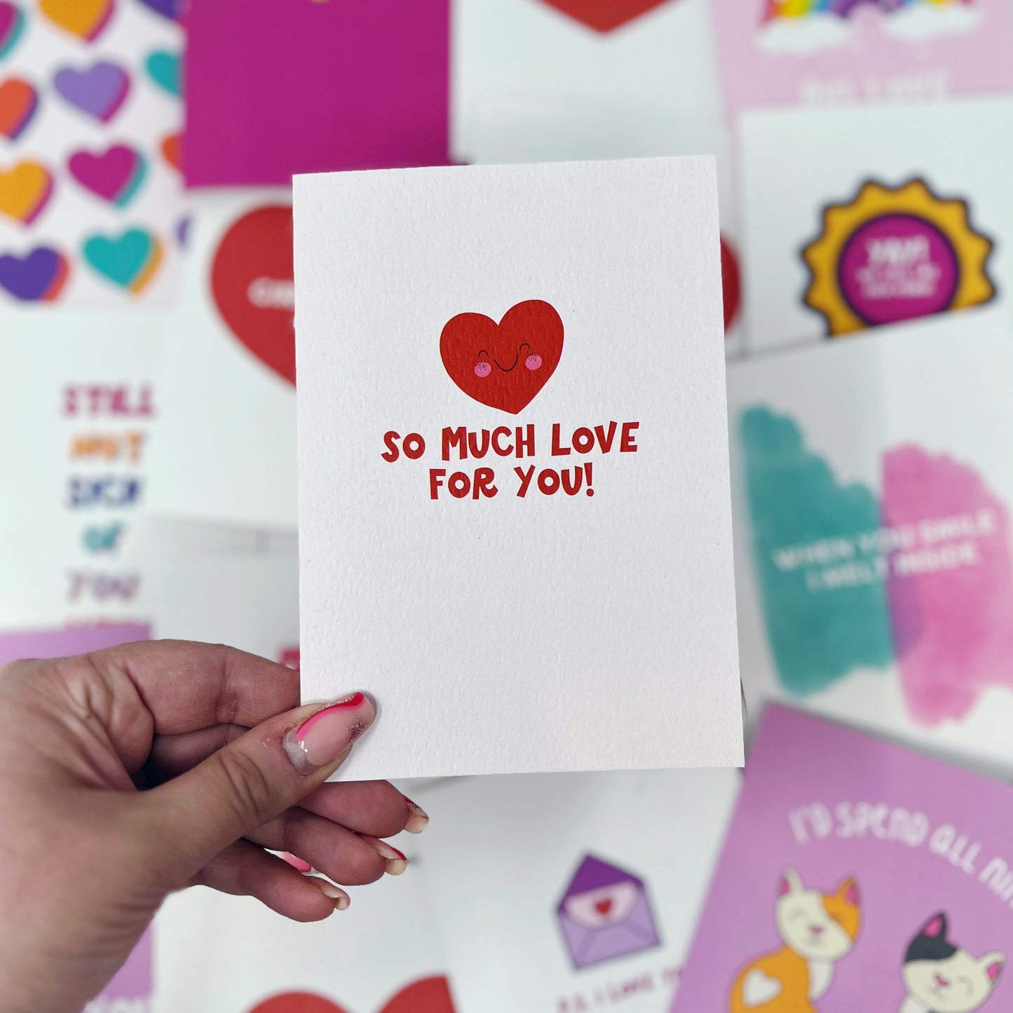 So Much Love For You Card