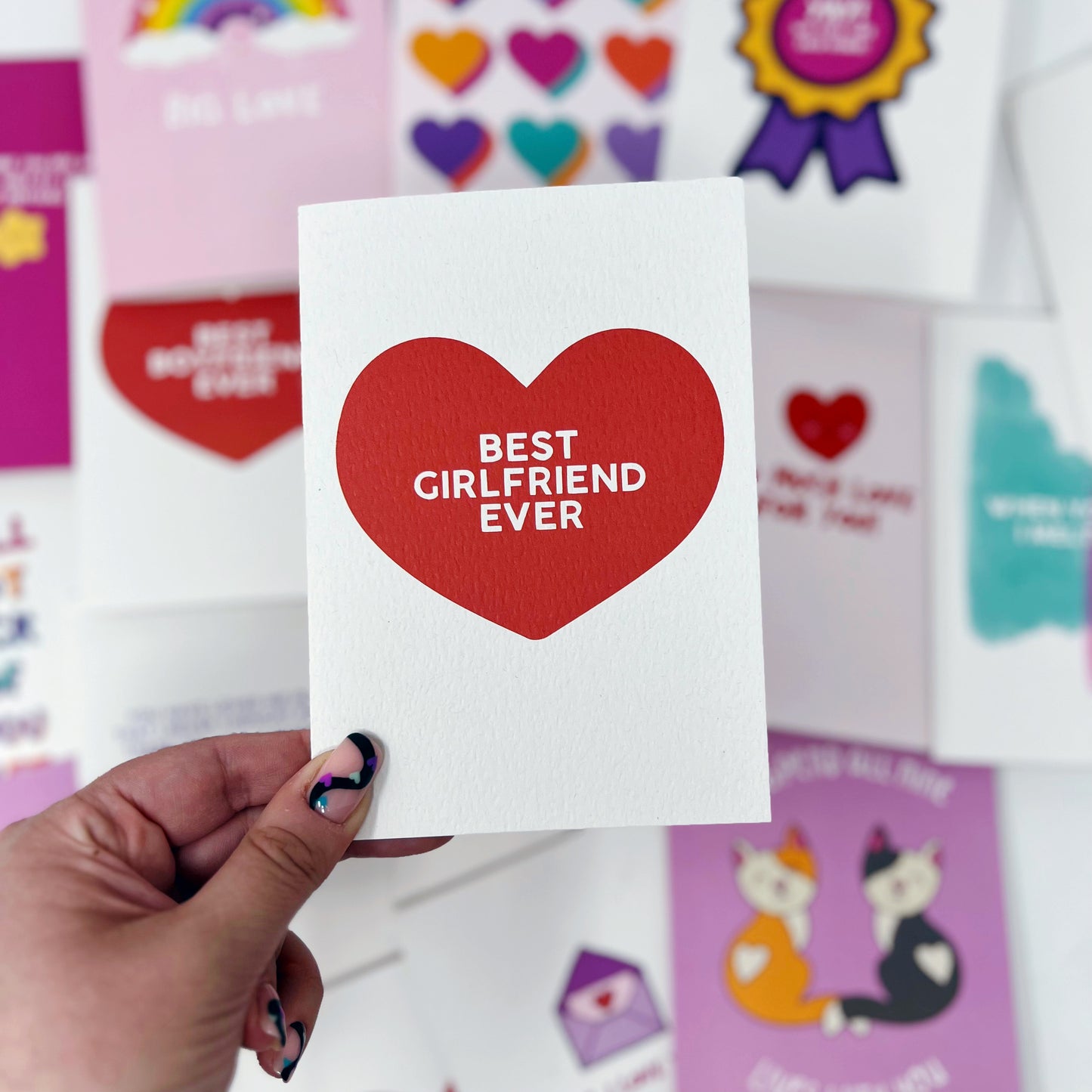Best Girlfriend Ever Card