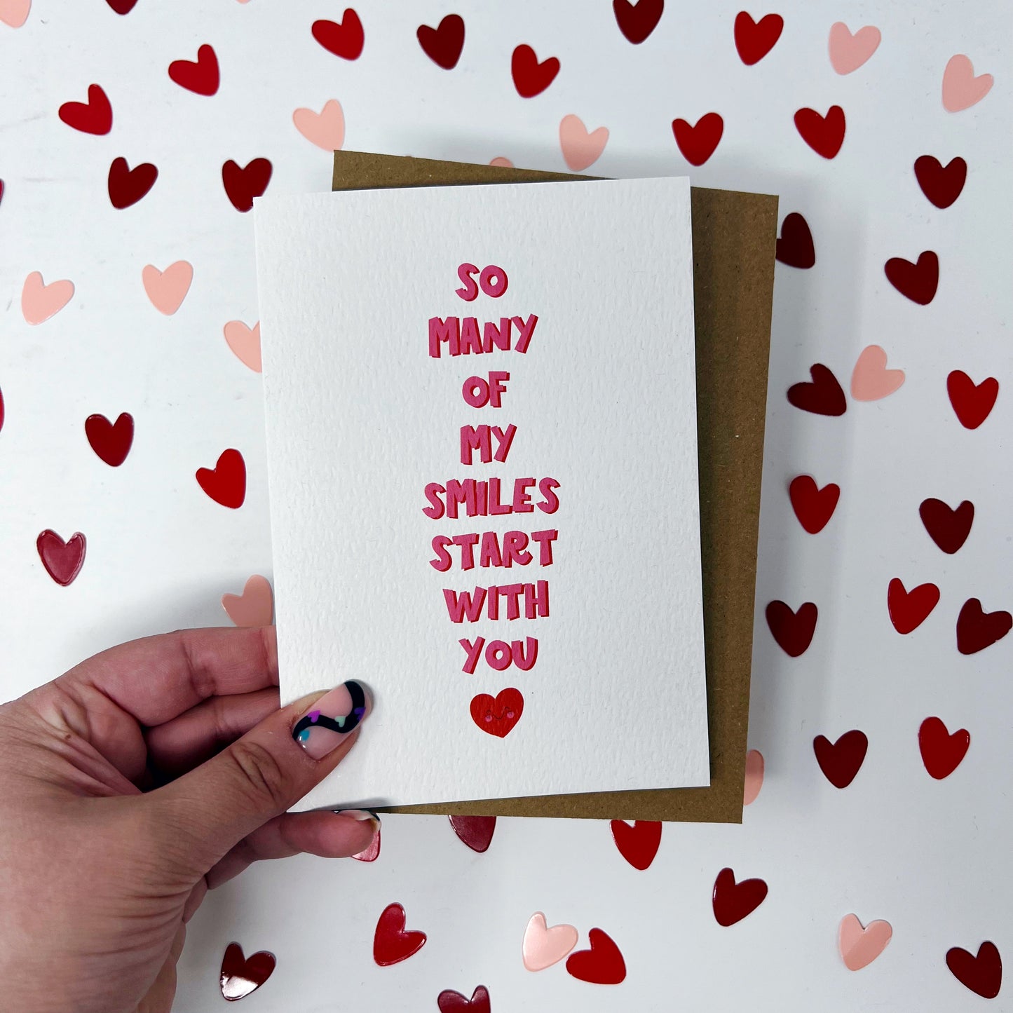 So Many Of My Smiles Start With You Card