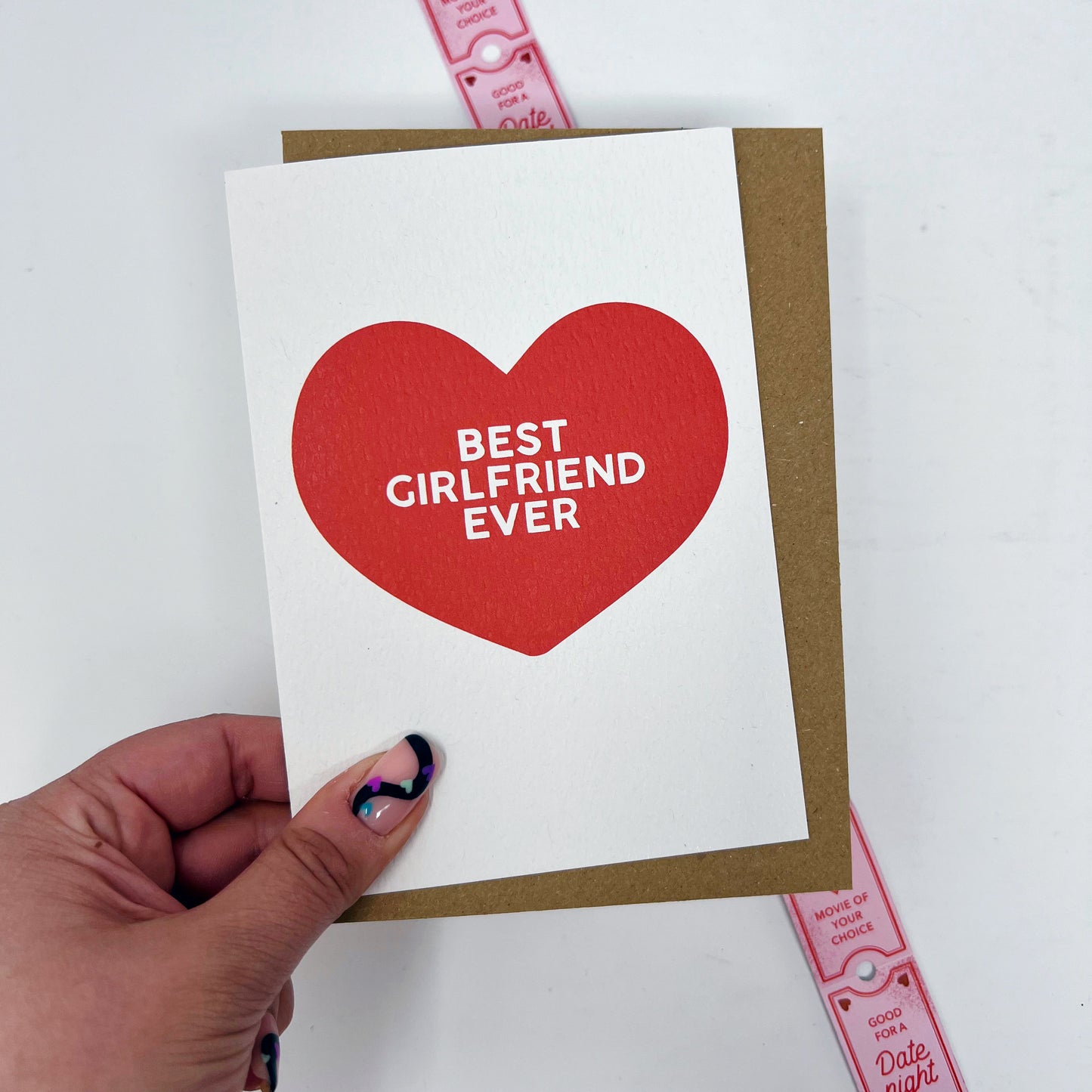 Best Girlfriend Ever Card