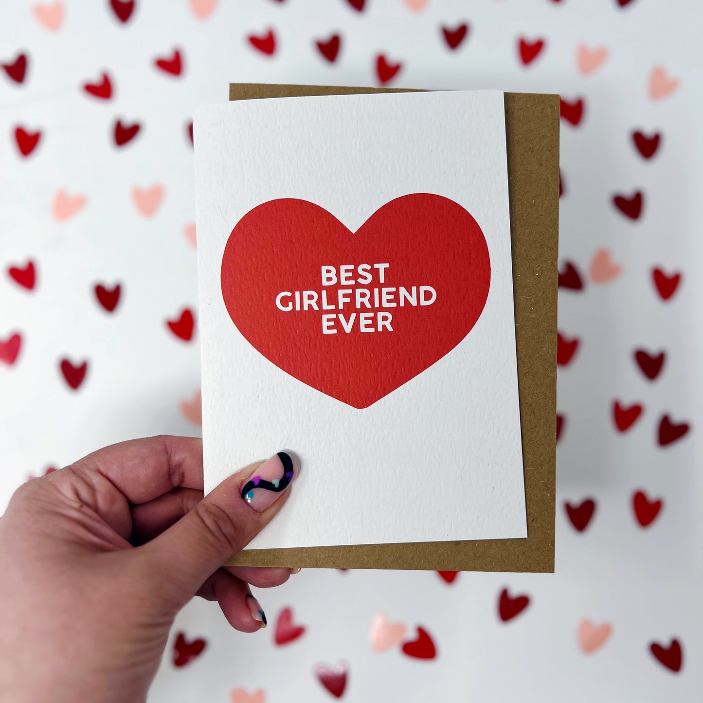 Best Girlfriend Ever Card