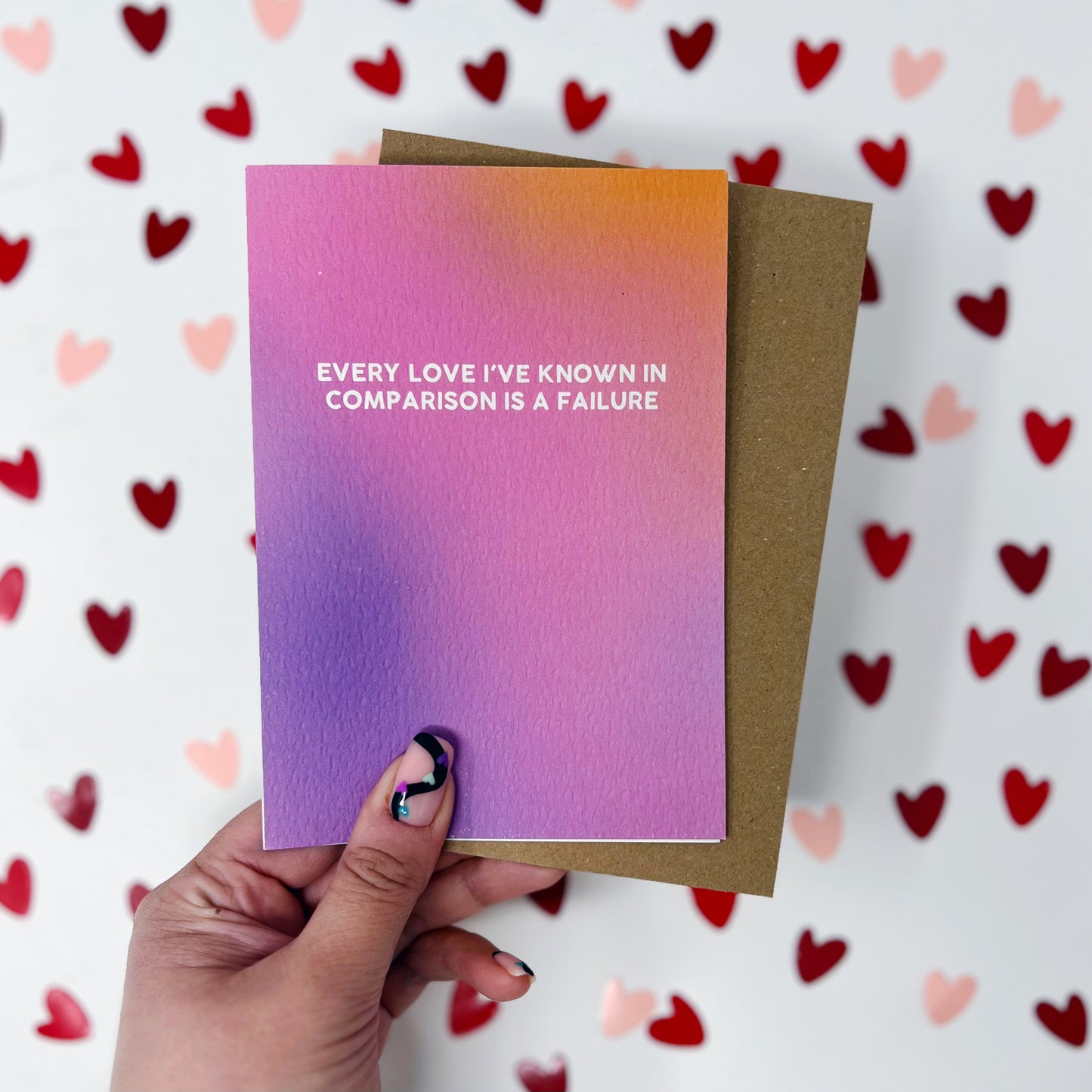 Every Love I've Known In Comparison Is A Failure 'Ready For It' Card