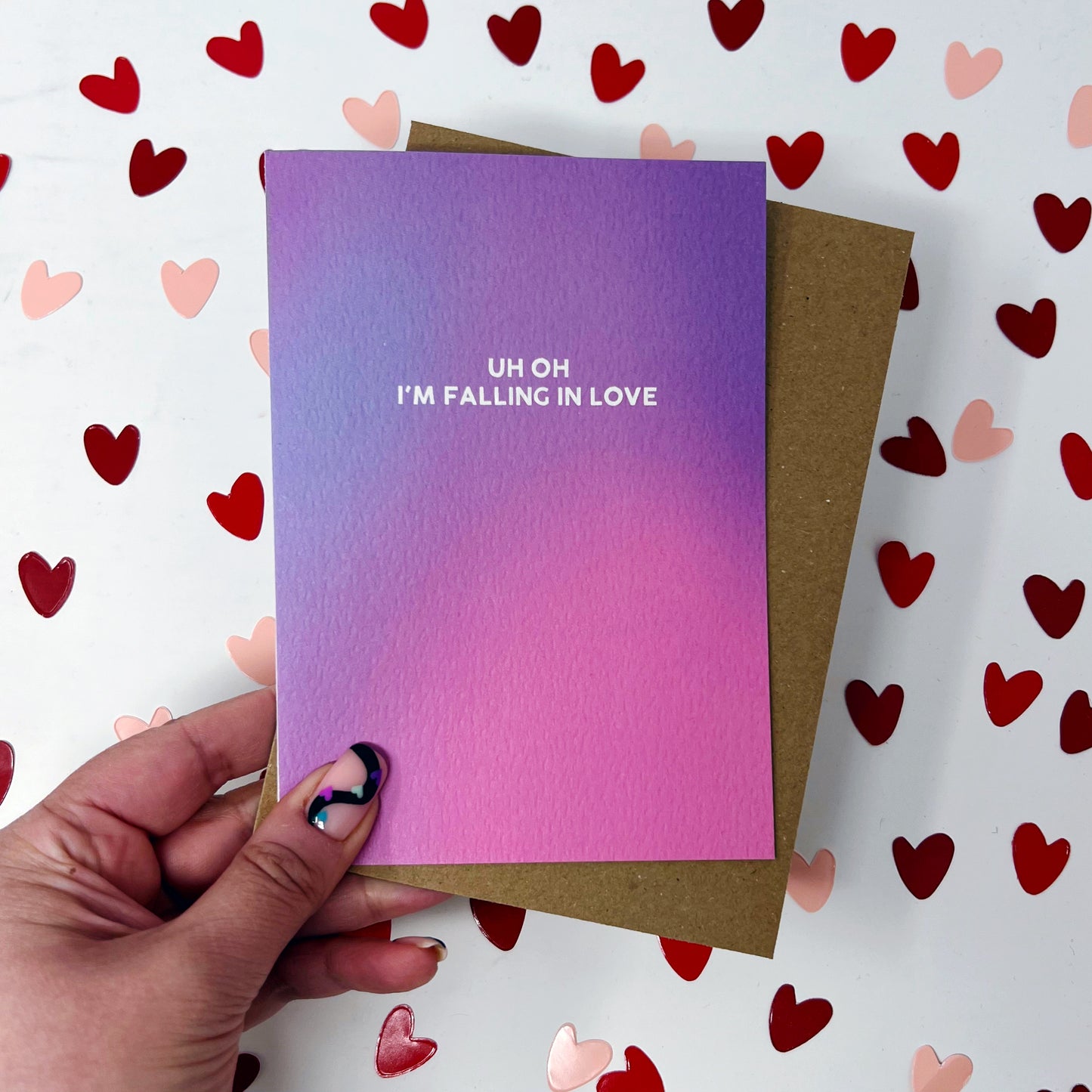 Uh Oh I'm Falling In Love 'Labyrinth' Card