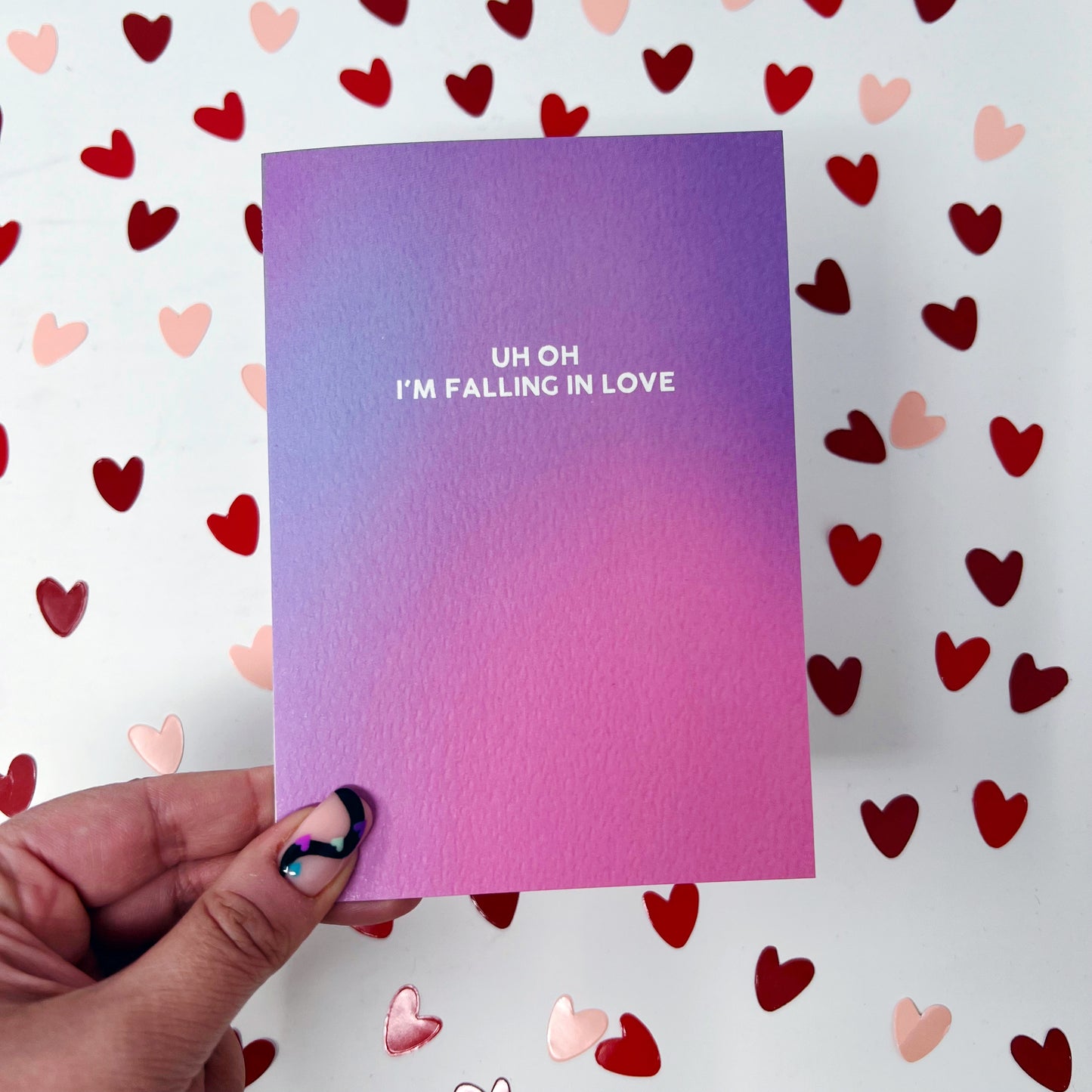 Uh Oh I'm Falling In Love 'Labyrinth' Card