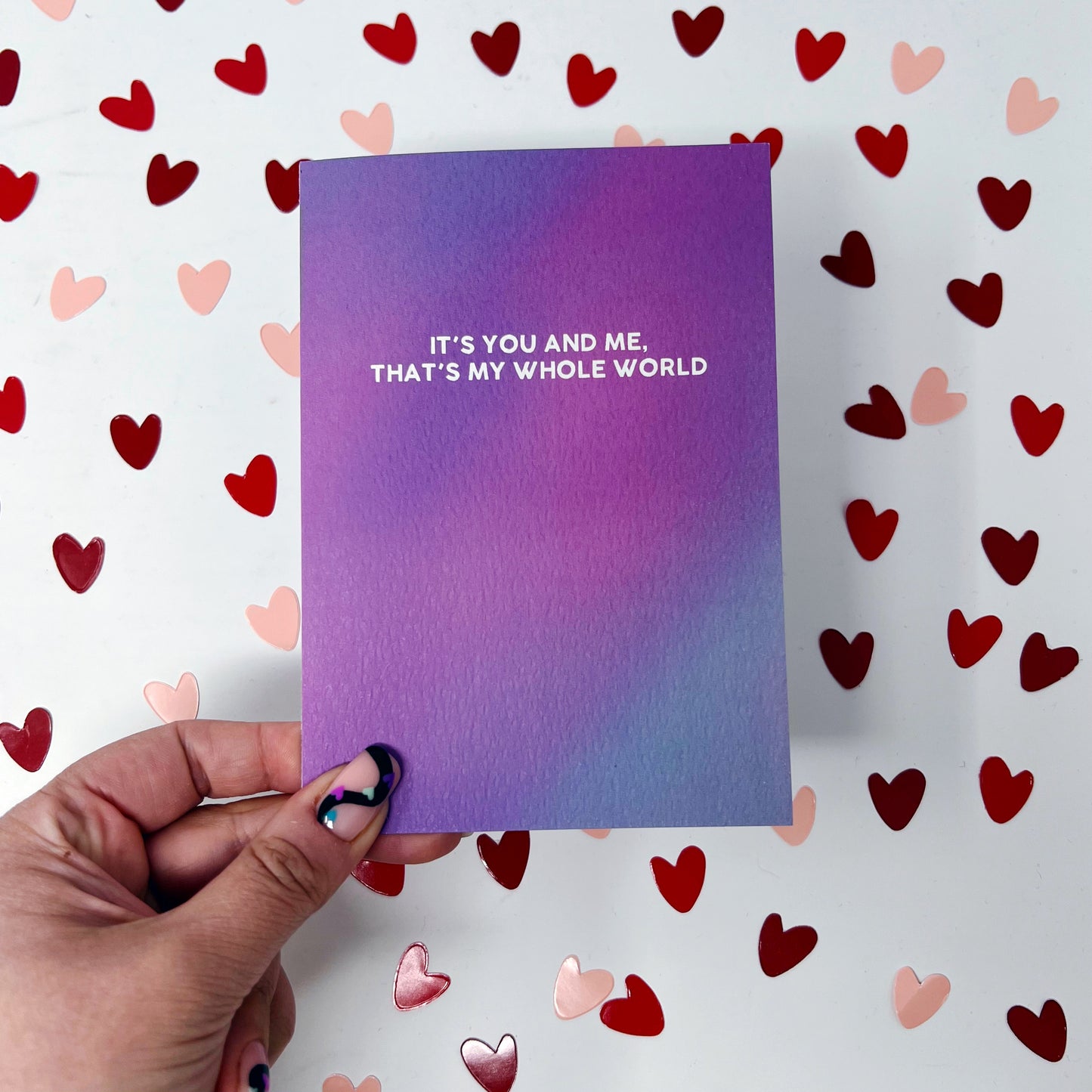 It's You And Me That's My Whole World 'Miss Americana and the Heartbreak Prince' Card