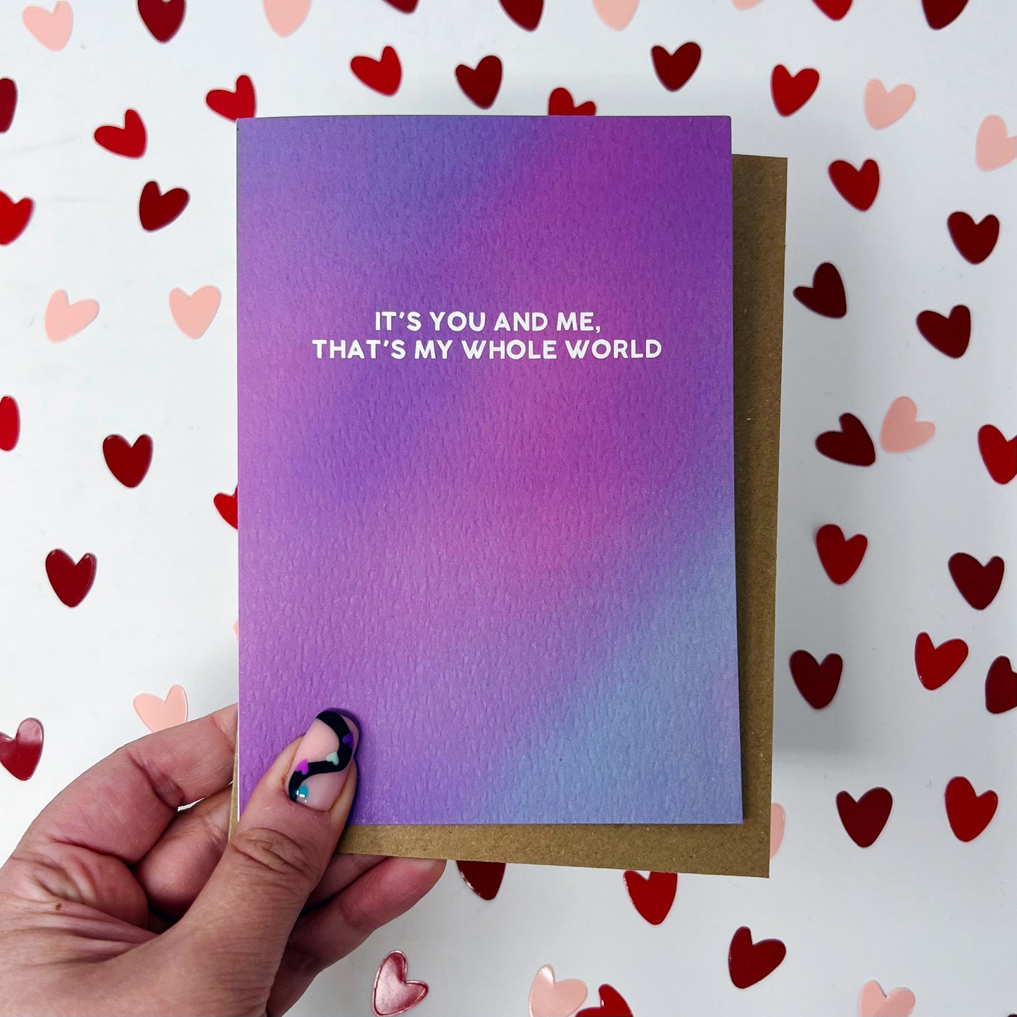 It's You And Me That's My Whole World 'Miss Americana and the Heartbreak Prince' Card