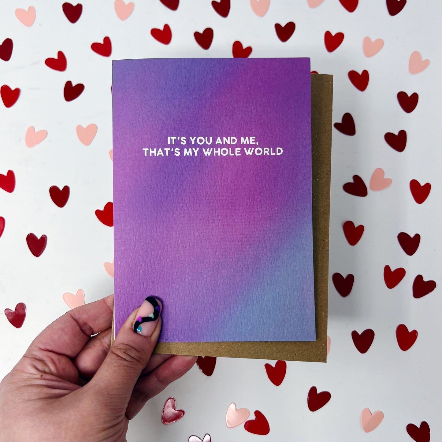 It's You And Me That's My Whole World 'Miss Americana and the Heartbreak Prince' Card