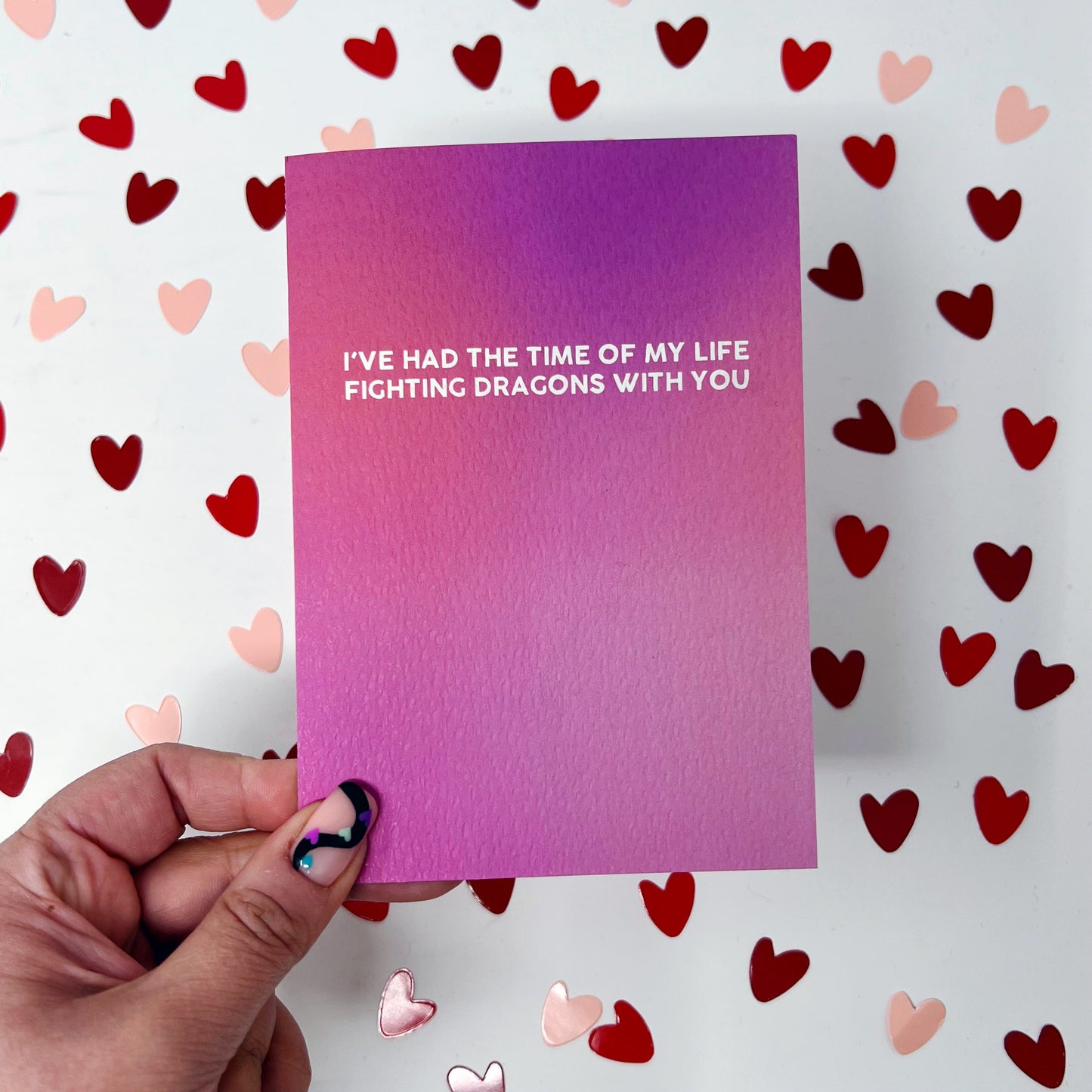 I've Had The Time Of My Life Fighting Dragons With You 'Long Live' Card