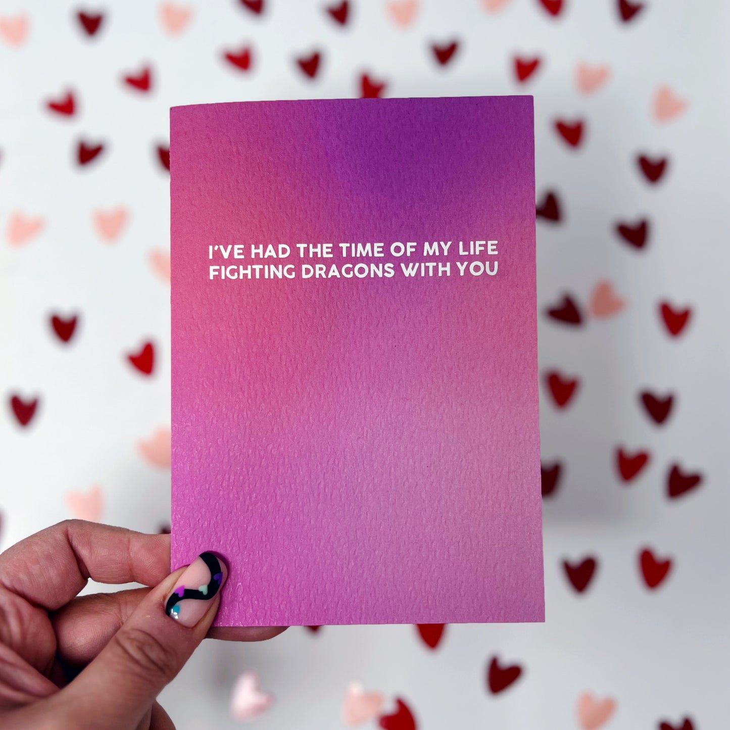 I've Had The Time Of My Life Fighting Dragons With You 'Long Live' Card