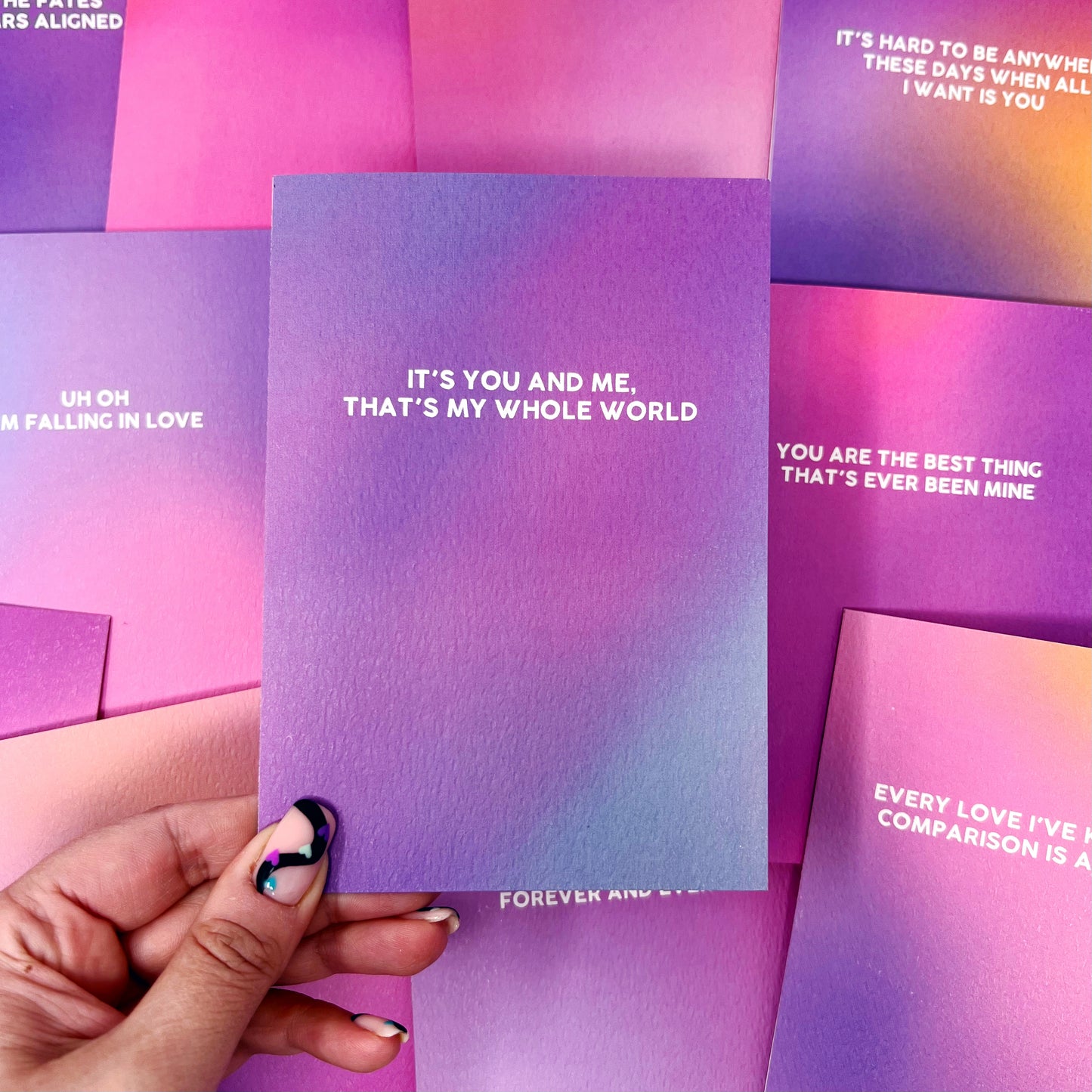 It's You And Me That's My Whole World 'Miss Americana and the Heartbreak Prince' Card