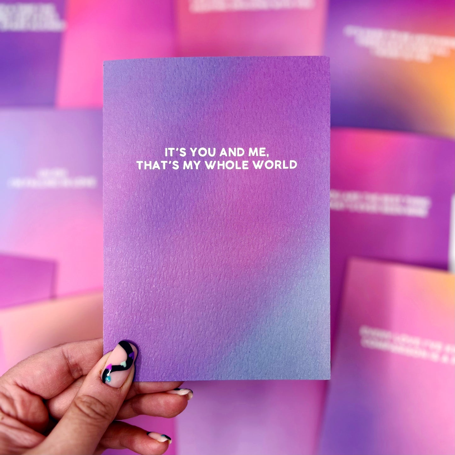 It's You And Me That's My Whole World 'Miss Americana and the Heartbreak Prince' Card