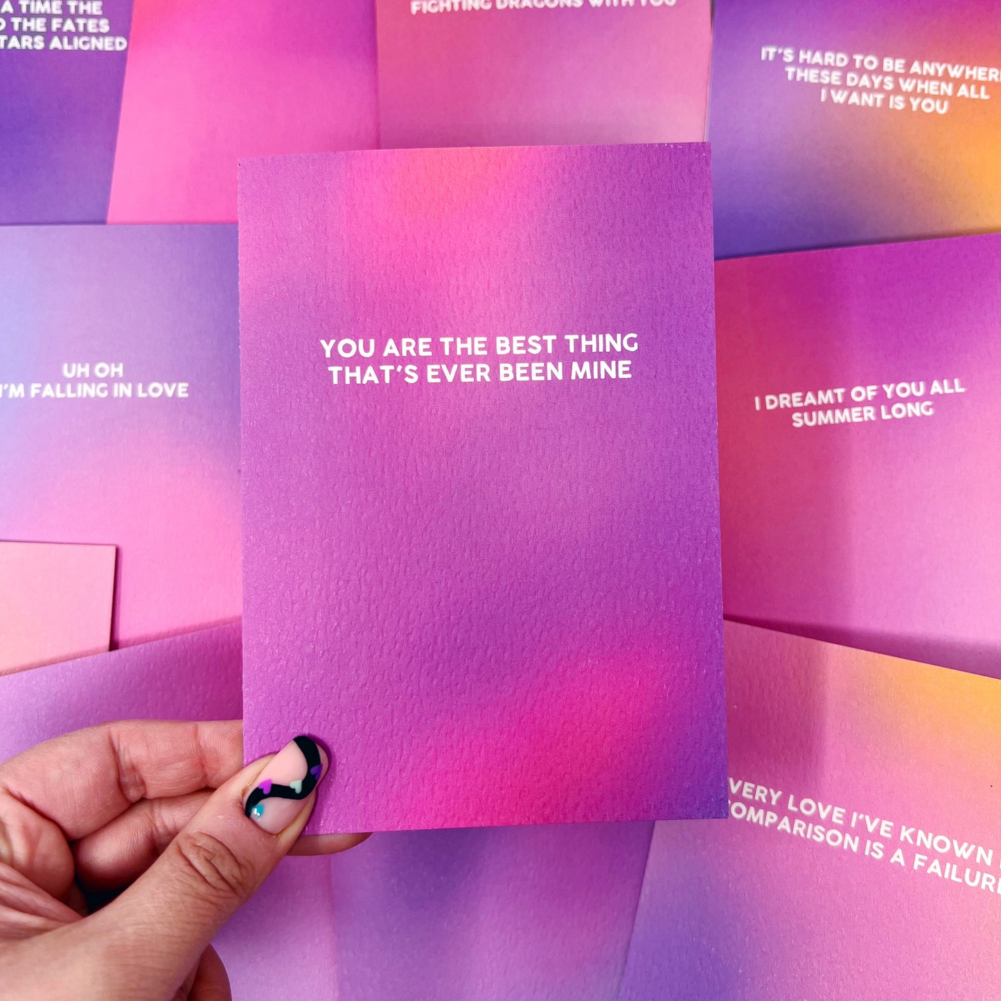 You Are The Best Thing That's Ever Been Mine 'Mine' Card