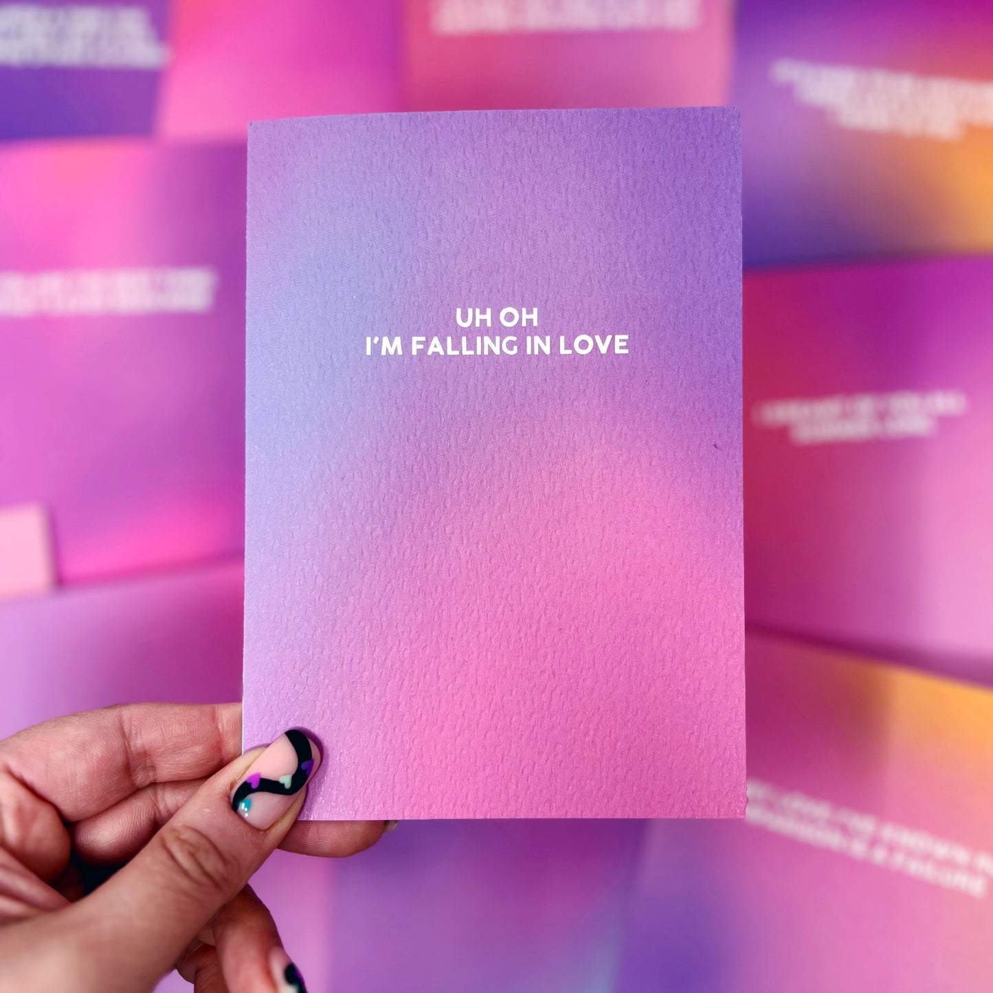 Uh Oh I'm Falling In Love 'Labyrinth' Card