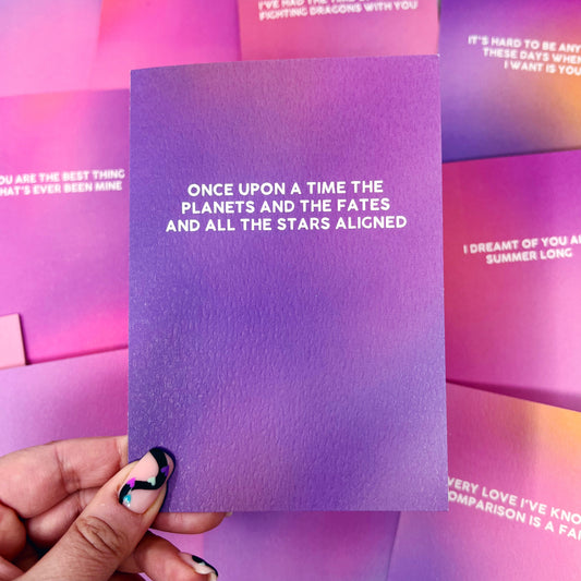 Once Upon A Time The Planets And The Fates And All The Stars Are Aligned 'Mastermind' Card