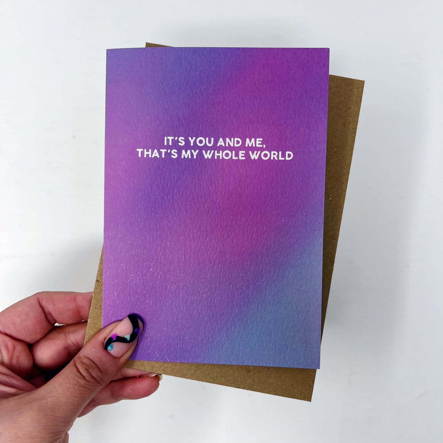 It's You And Me That's My Whole World 'Miss Americana and the Heartbreak Prince' Card