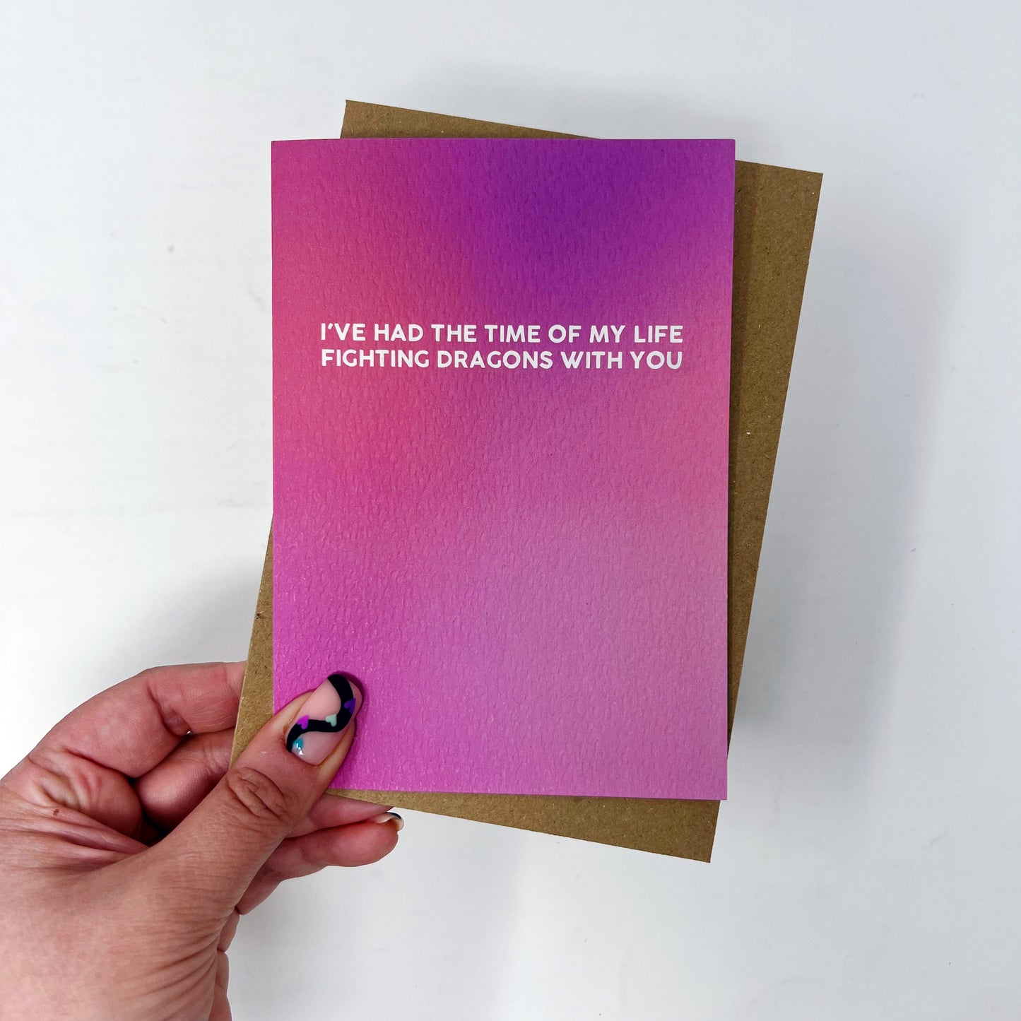 I've Had The Time Of My Life Fighting Dragons With You 'Long Live' Card