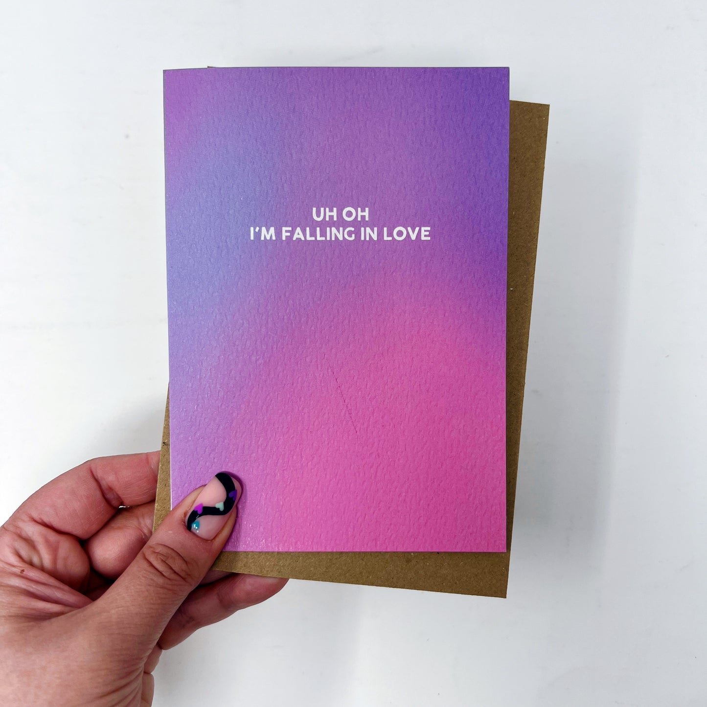 Uh Oh I'm Falling In Love 'Labyrinth' Card