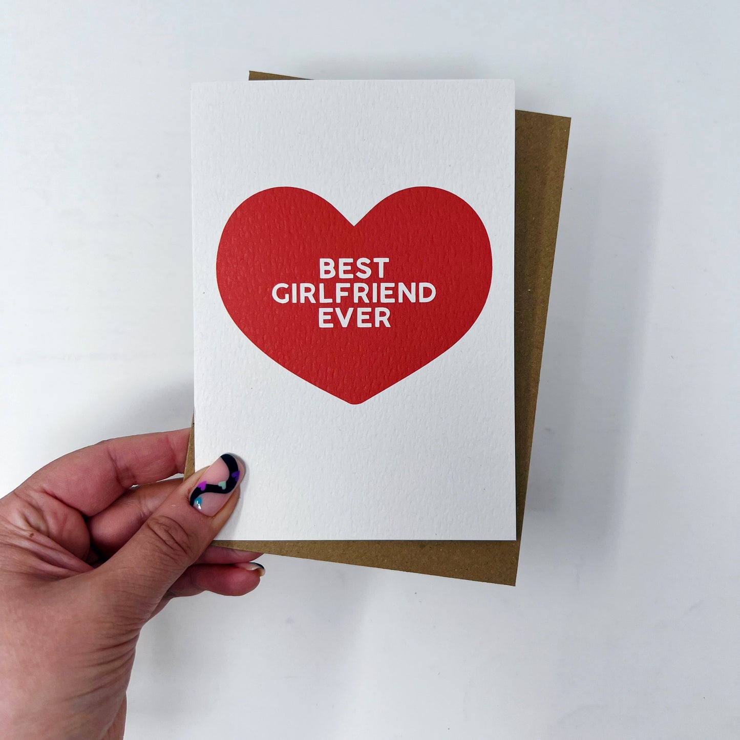 Best Girlfriend Ever Card