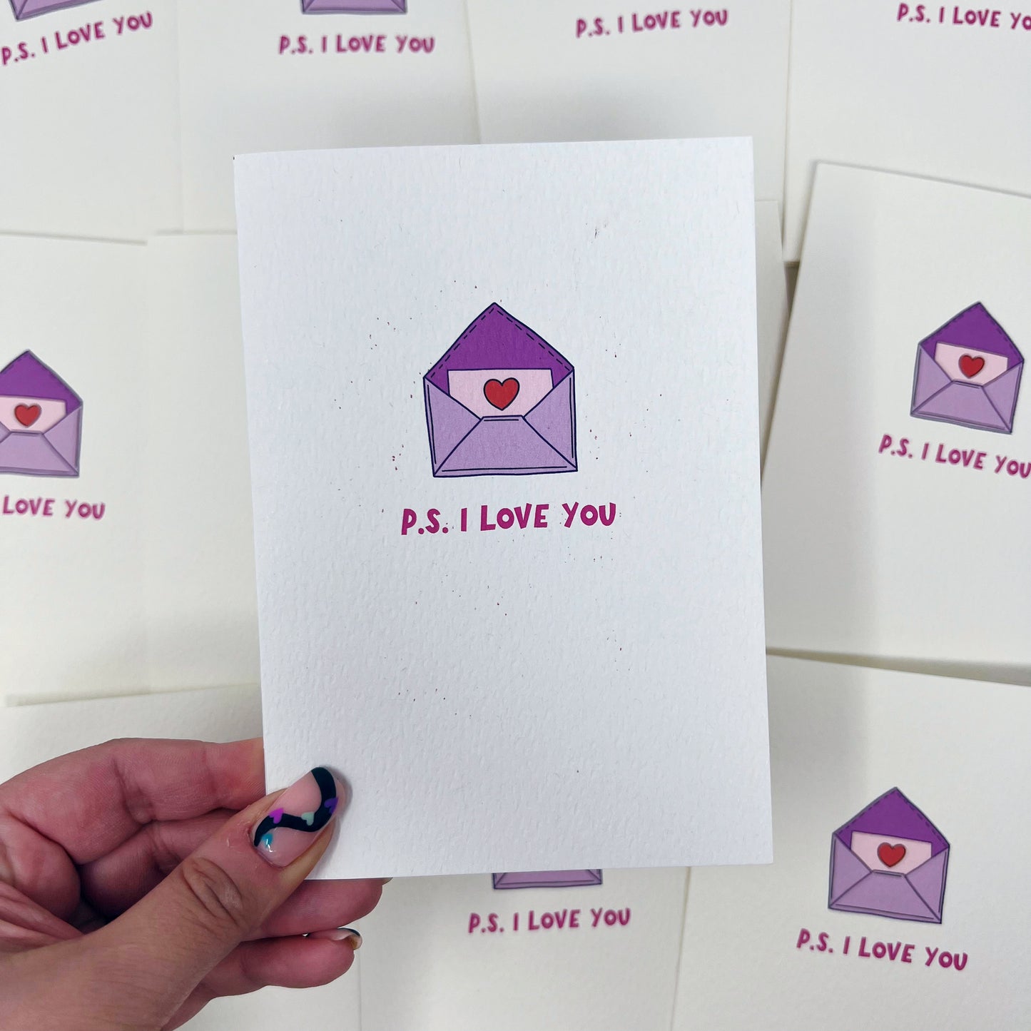 P.S I Love You Card
