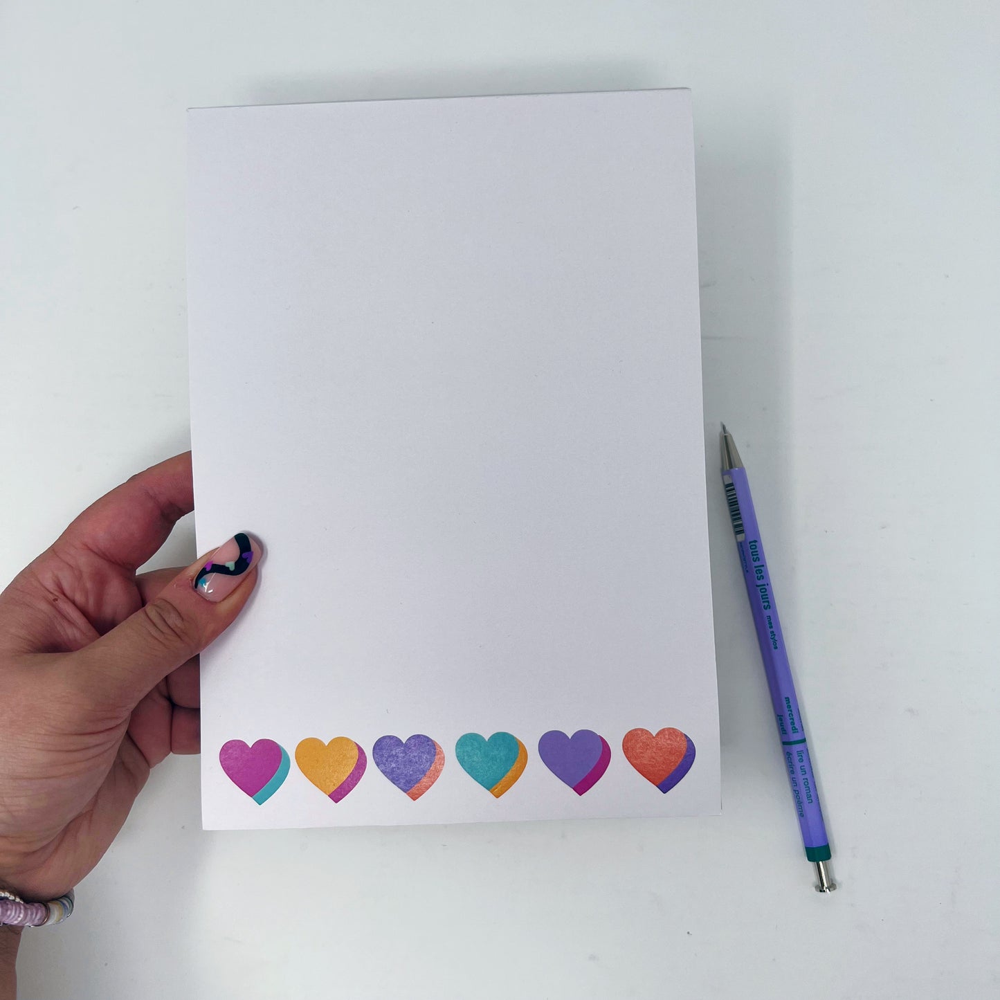Loveheart A5 Notepad