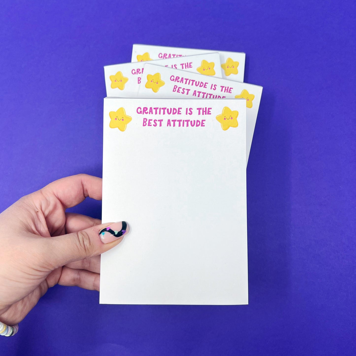 'Gratitude is the Best Attitude' A6 Notepad