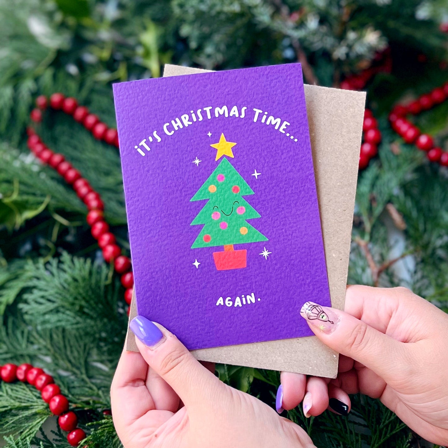 Christmas 'It's Christmas Time...Again' Card