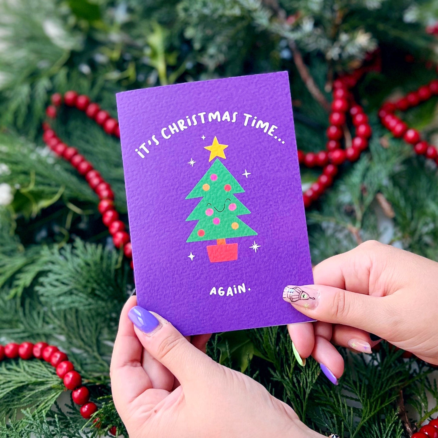 Christmas 'It's Christmas Time...Again' Card