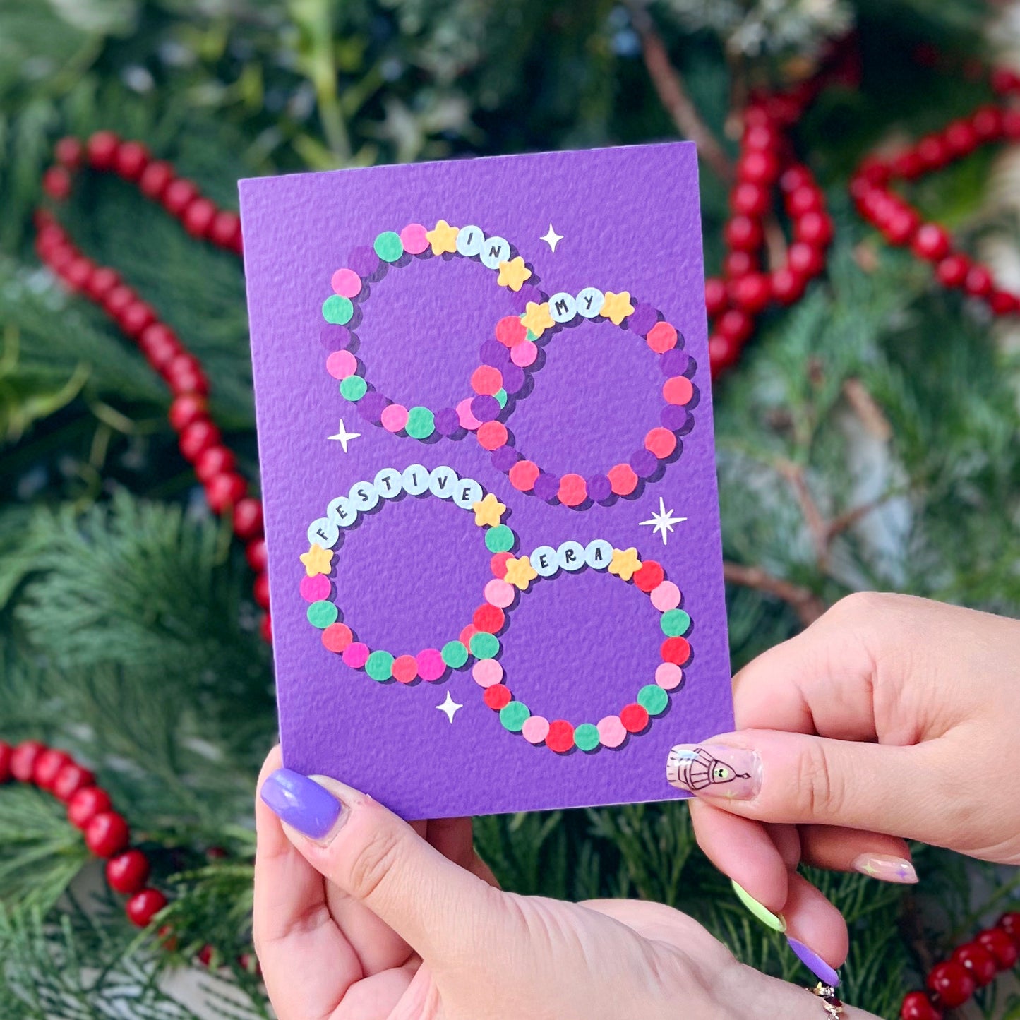 Taylor Swift 'In My Festive Era' Christmas Card
