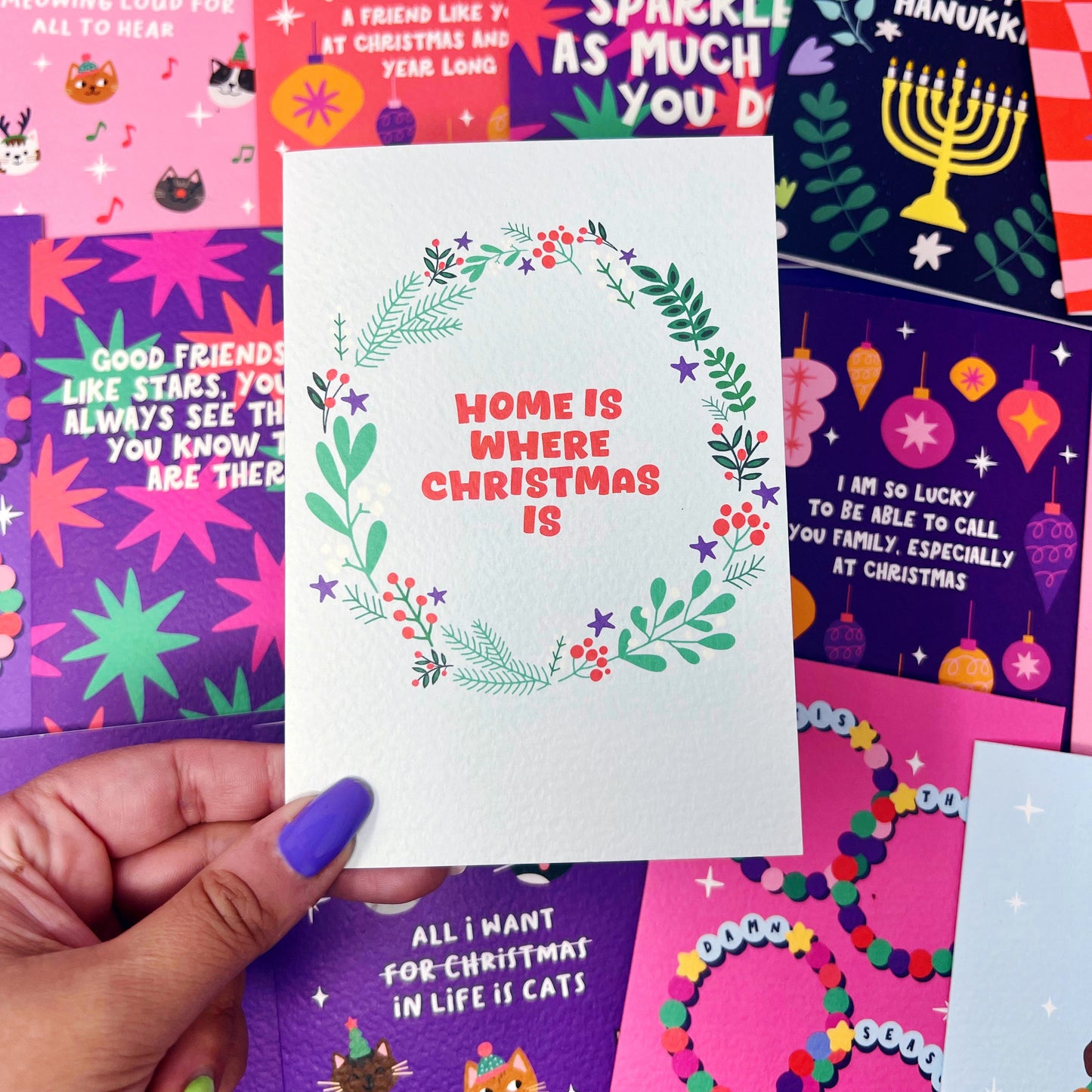 Christmas 'Home Is Where Christmas Is' Card