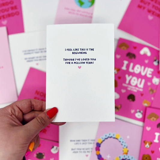 Loved You A Million Years Card
