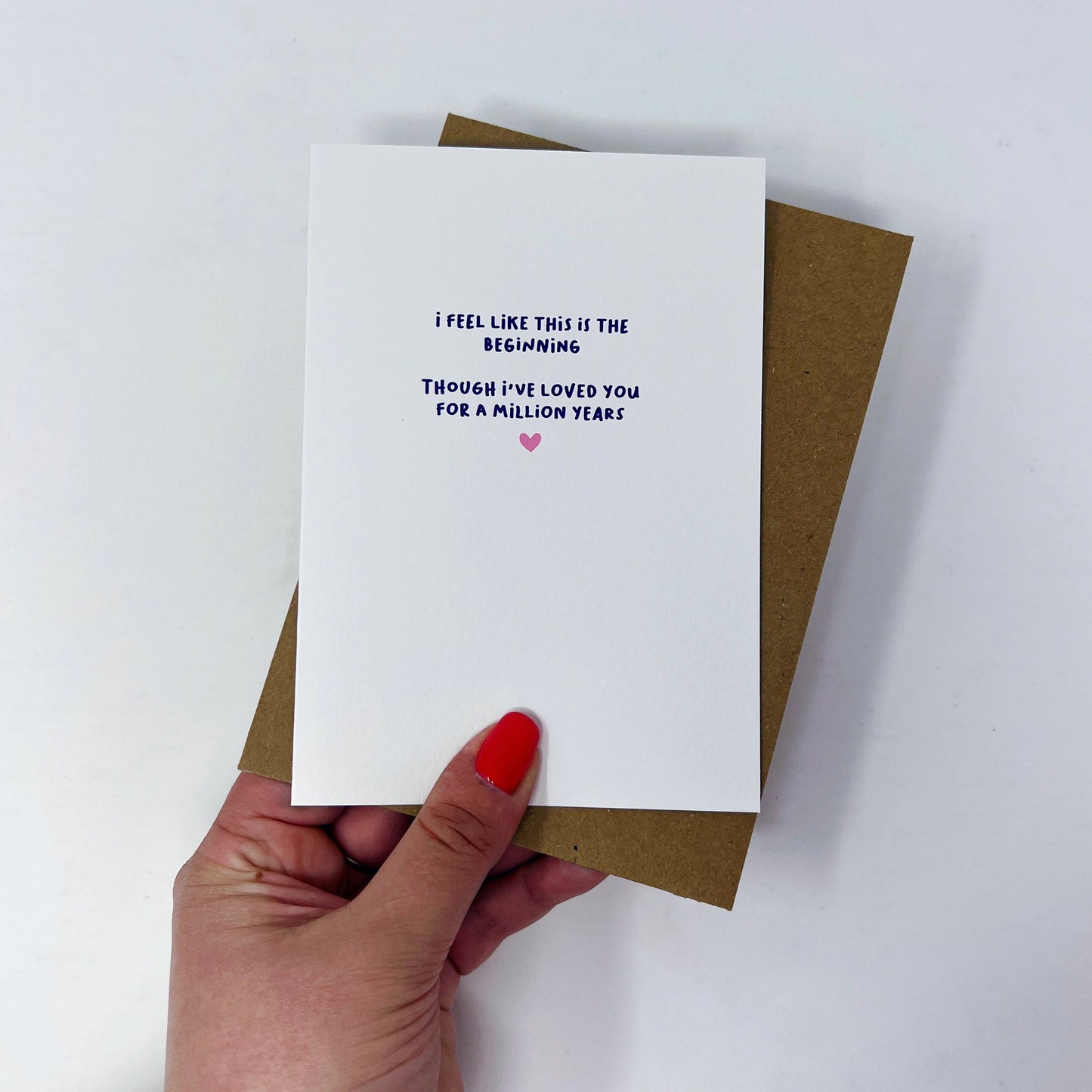 Loved You A Million Years Card