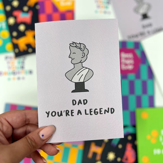 Dad, You're A Legend Card