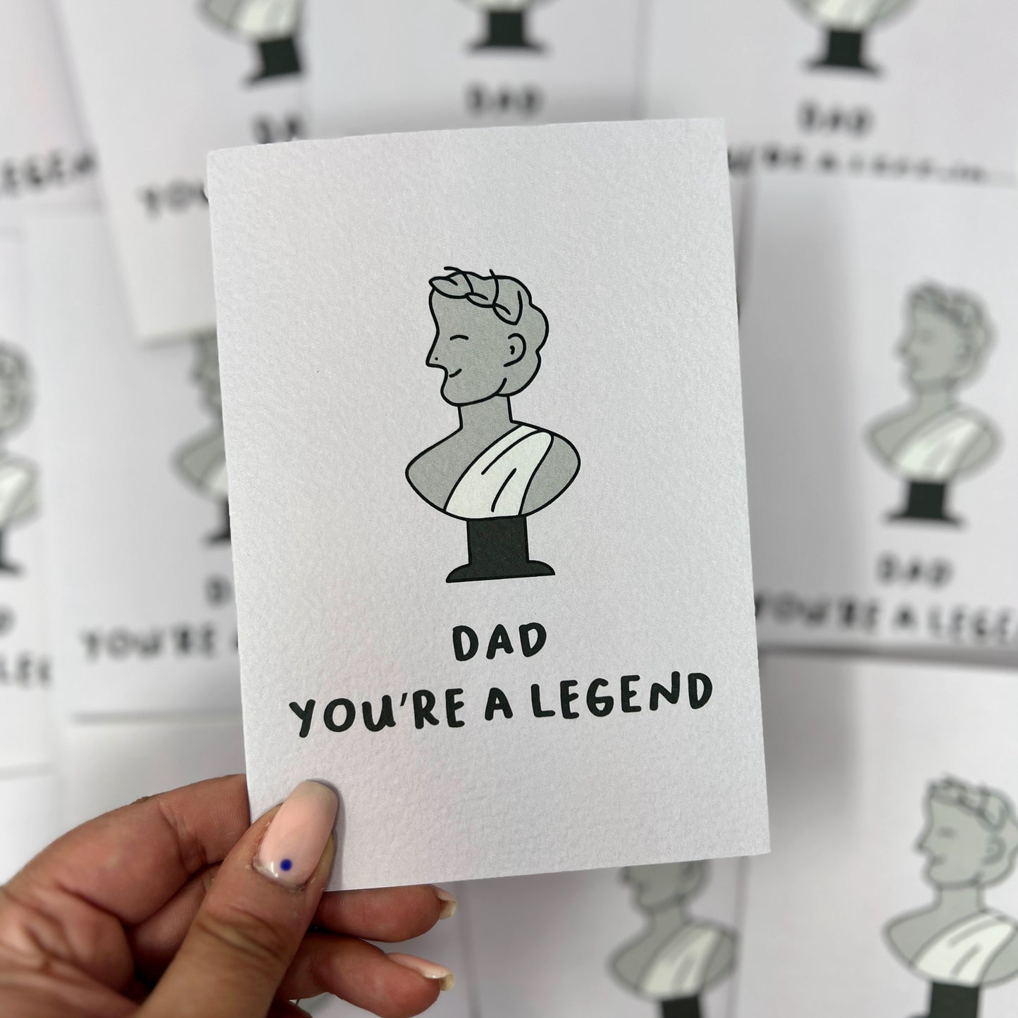 Dad, You're A Legend Card