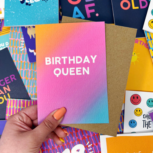 Birthday Queen Card