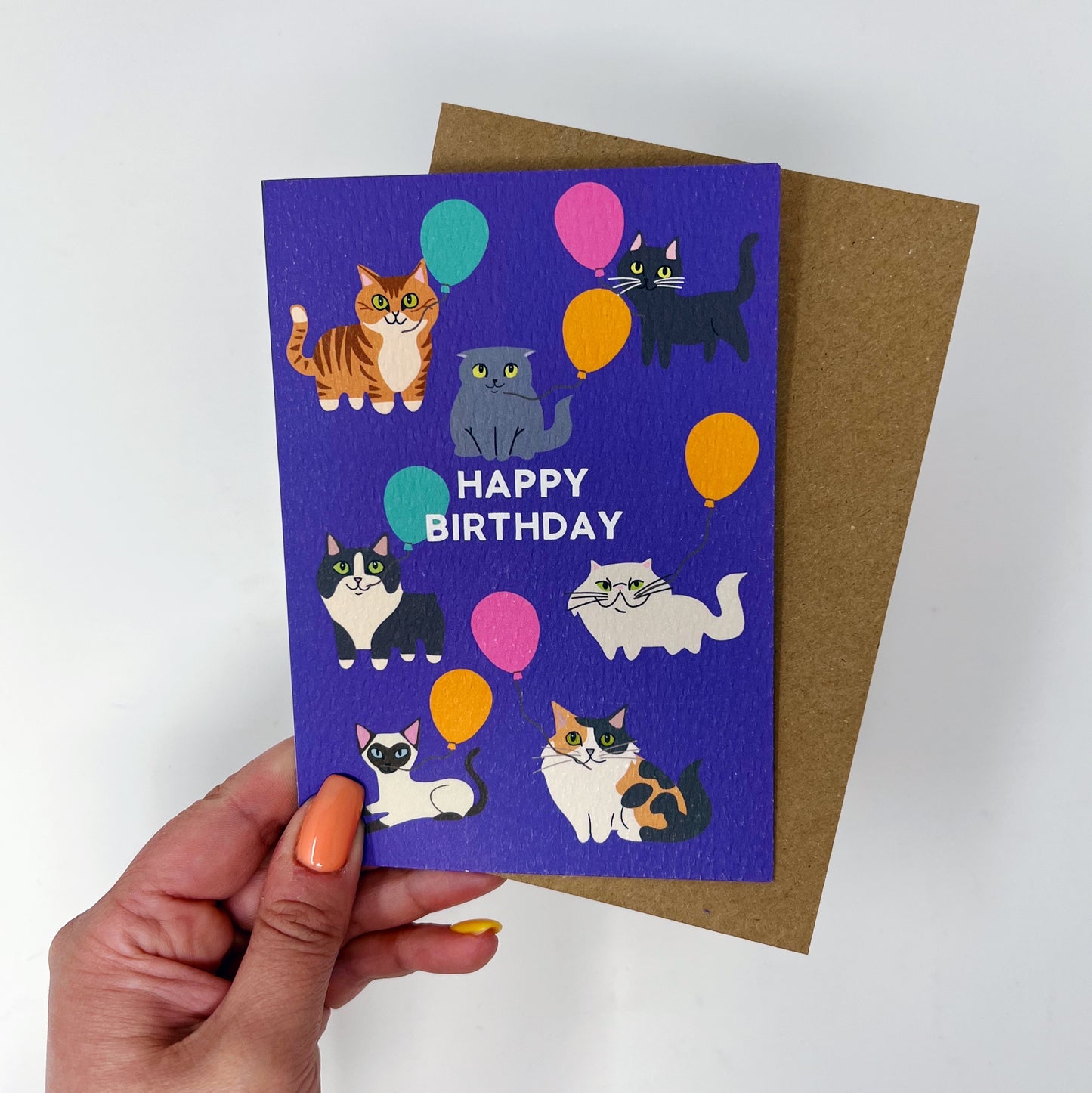 Happy Birthday Cat Lover Card