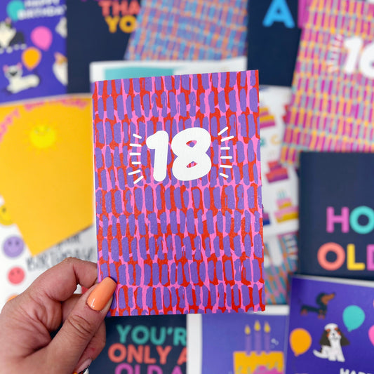18th Birthday Card