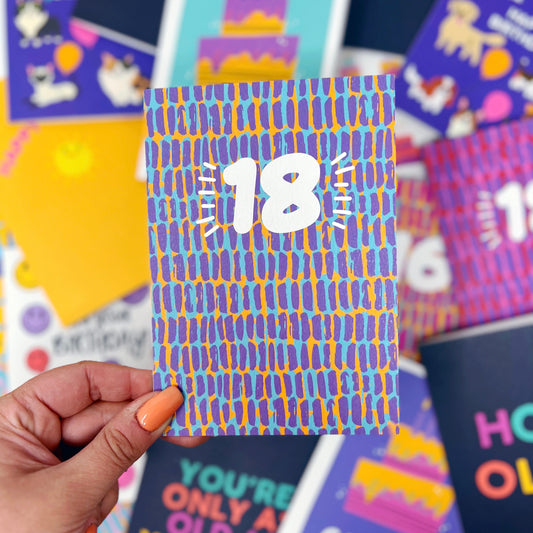 18th Birthday Card