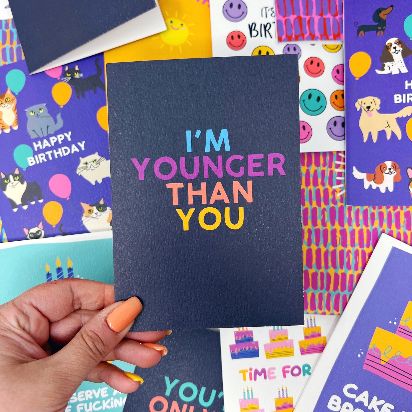 Happy Birthday 'I'm Younger Than You' Card