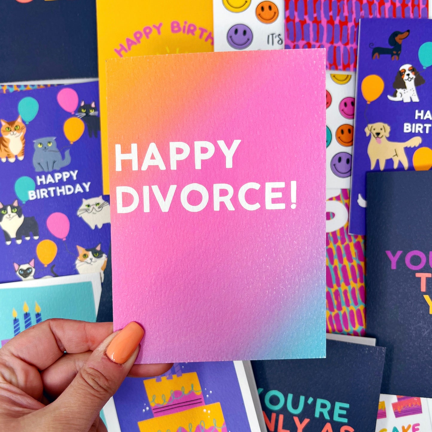 'Happy Divorce' Card