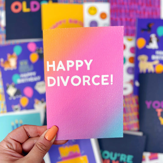 'Happy Divorce' Card