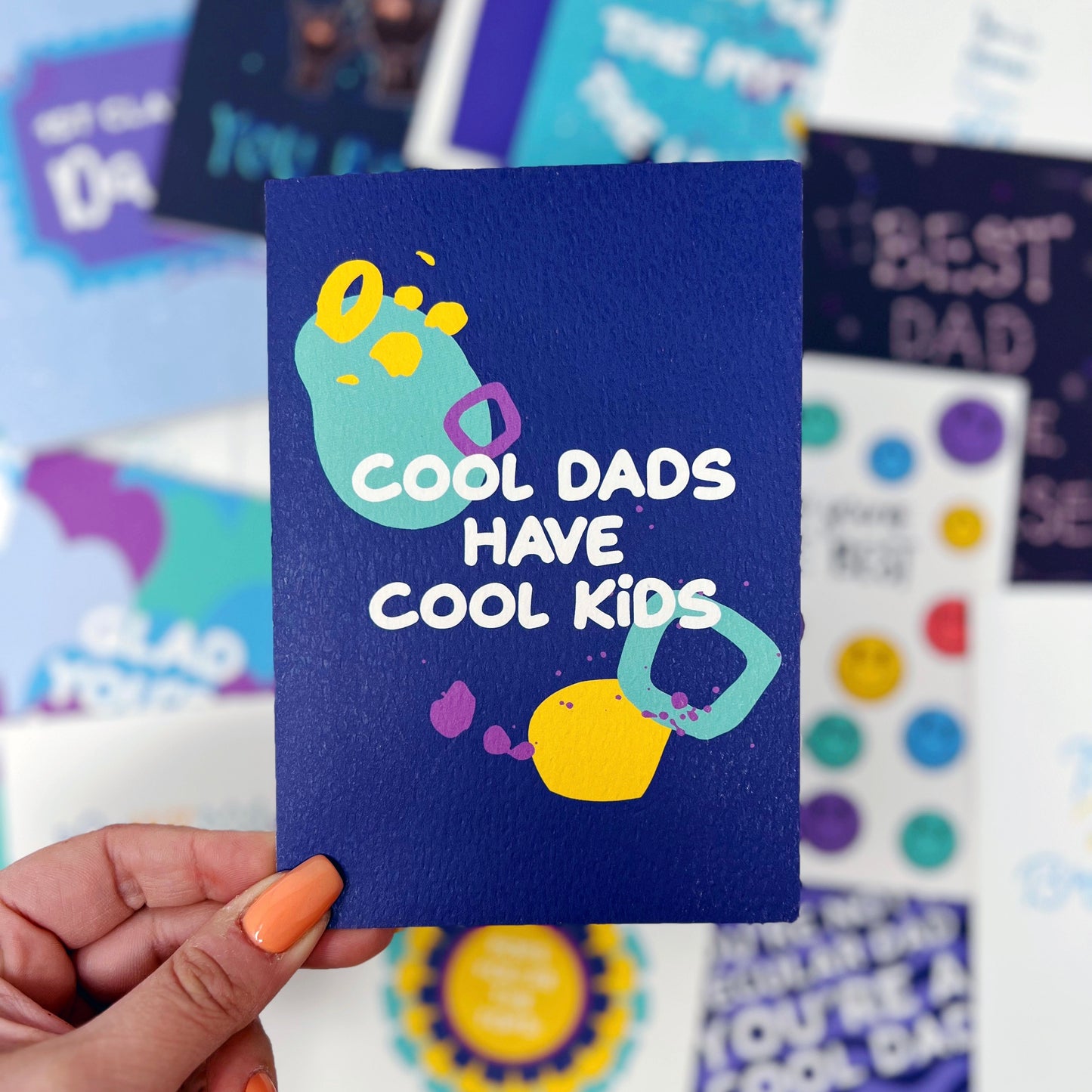 Cool Dads Have Cool Kids Card