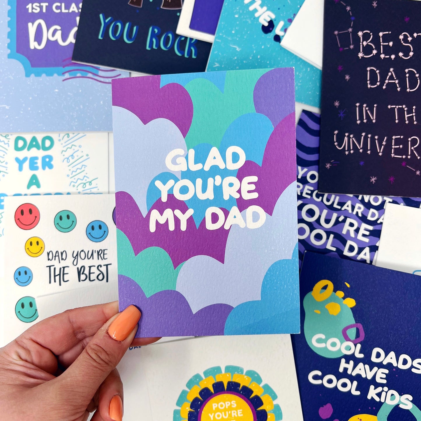 Glad You're My Dad Card