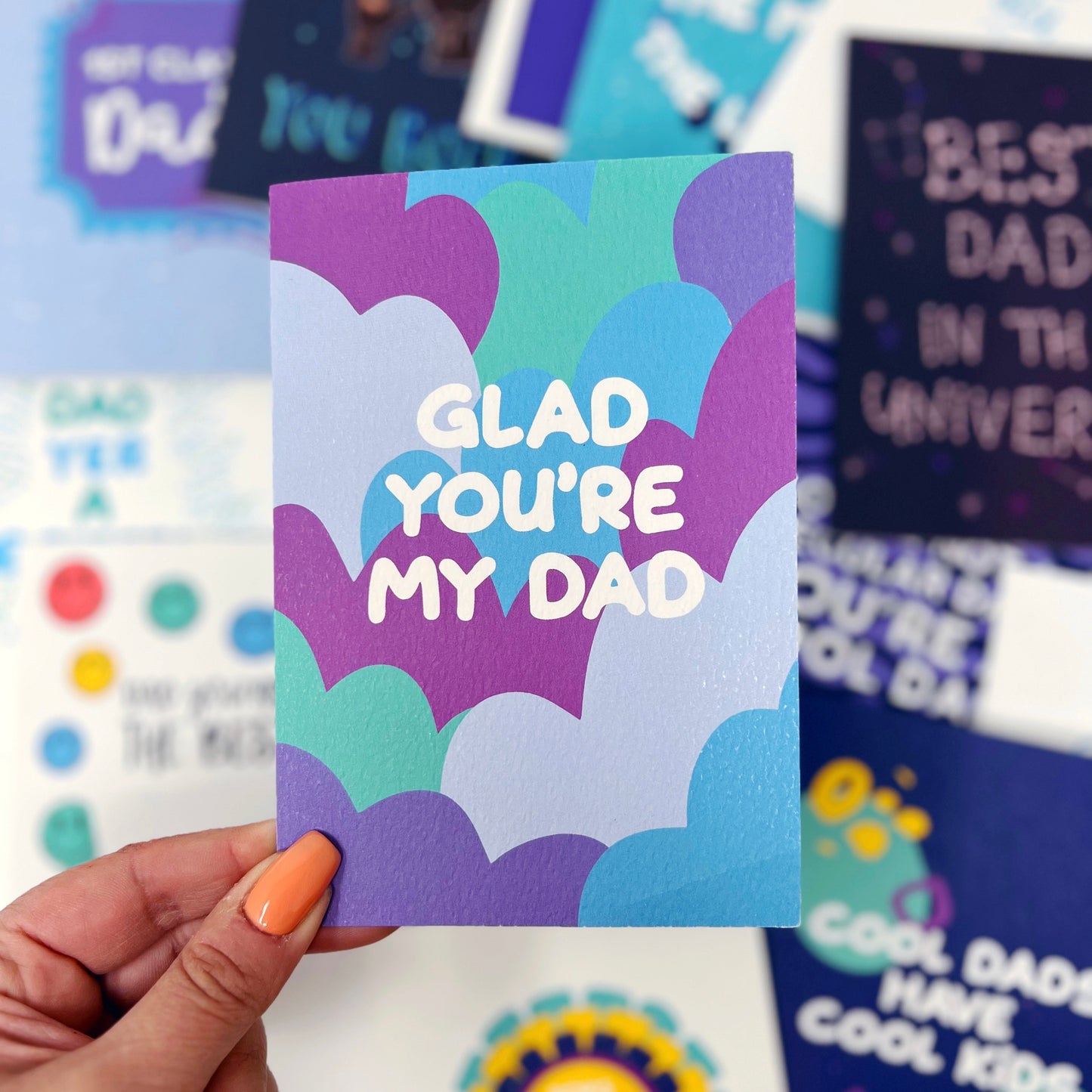 Glad You're My Dad Card