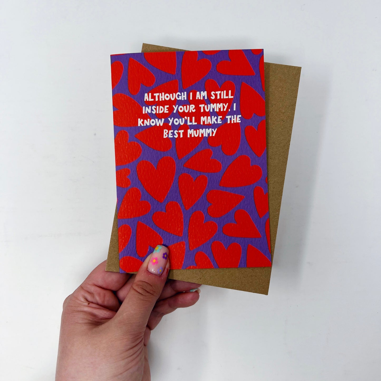 Although I Am Still In Your Tummy I Know You'll Make The Best Mummy Card